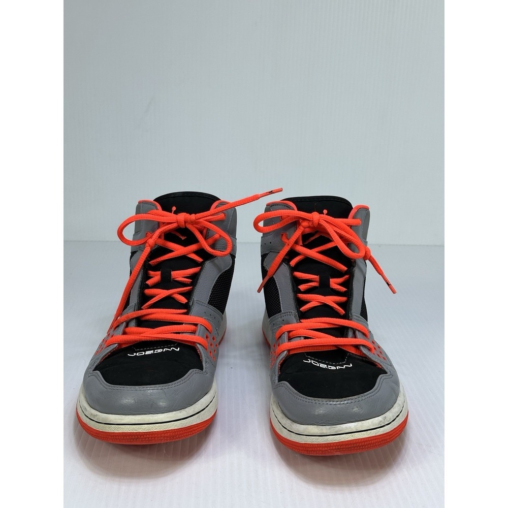 Nike Air‎ Jordan 1 Flight Stealth Crimson Gray Black 372704-028 Mens 10
